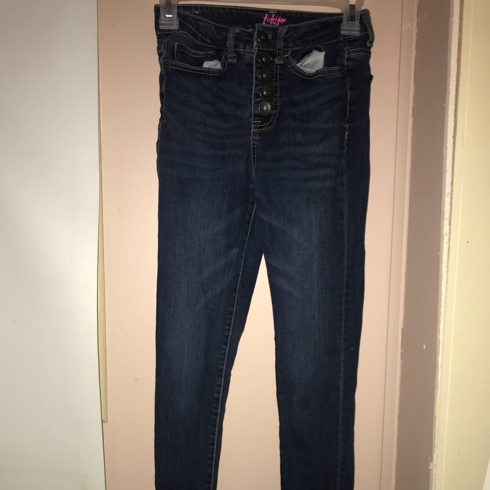 Dark High Waisted Jeans